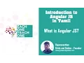 What is AngularJS - Introduction to Angular in Tamil