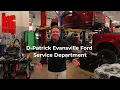 D-Patrick Evansville Ford Service Expert Technicians Factory-Certified Care Evansville IN