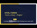 Crushing Codecademy PRO WEB DEVELOPMENT career path Challenge - Form a Story