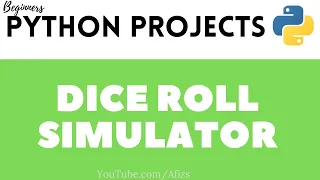 Python Projects - 2 Dice Roll Simulator in Python
