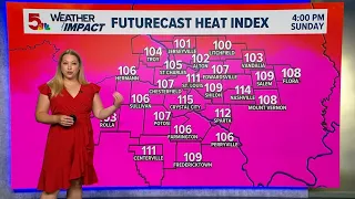 St Louis forecast Dangerous heat this weekend