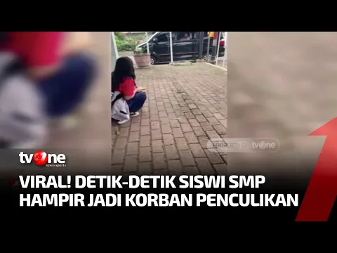 Video Upaya Penculikan Siswi SMP Viral di Media Sosial