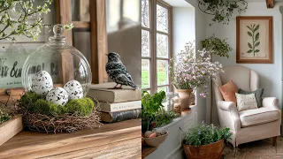 English Cottage Easter Decor Ideas 2025 Cozy Spring Rustic Home Refresh on a Budget