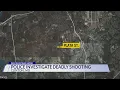 Police investigate deadly shooting in Maryland