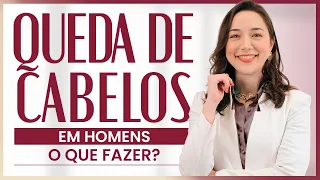 QUEDA DE CABELO MASCULINA como REVERTER.