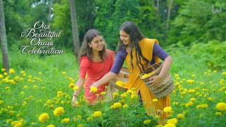 Happy Onam from Nami & Life in Wetland 🌼❤️ | Pookkalam, Onam Sadhya & Beautiful Village Memories.