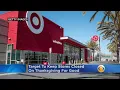Target To Keep Stores Closed On Thanksgiving For Good