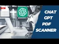 Create PDF Scanner with ChatGPT