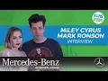 Download Lagu Miley Cyrus and Mark Ronson on \