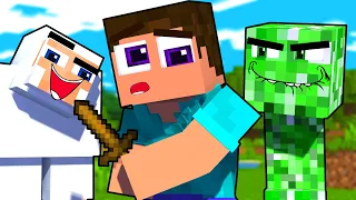 STUCK IN MINECRAFT! : The Ultimate Minecraft Story Ep 1 - Zeus Studios Animation