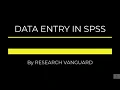 1 2 Data entry in SPSS