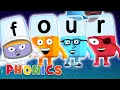 Phonics - Learn to Read | Four Letter Words | Alphablocks