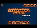 Download Lagu PATAH ARANG - KARAOKE - LEO WALDY