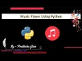 How To Make A Simple Music Player In Python Using pygame plyer mixer Python Mini Project 2020