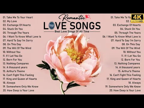 Download MP3 Best Love Song 2024 - All Time Greatest Love Songs Romantic Westlife.MLTR.Backstreet Boys.Boyzone