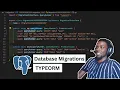 Building ThumbTalk Database Migration Typeorm Nodejs and Postgres
