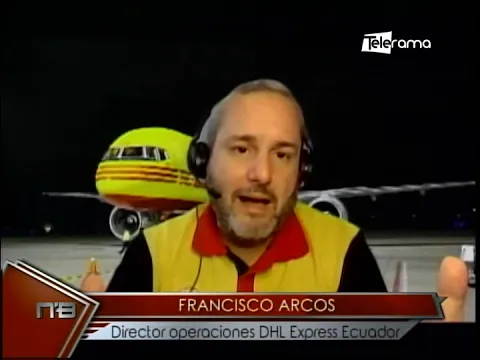 Más de 1 millón de vacunas anticovid llegaron en vuelo de DHL a Ecuador