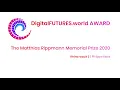 The Matthias Rippmann Memorial Prize 2020 - RhinoVault 2