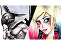 Drawing Baharroth and Harley Quinn - 2 Drawings in One