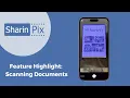 SharinPix Feature Smart Document Scanning