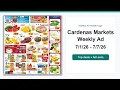 Cardenas Markets Weekly Ad 26 - 26 Best Deals