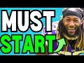 6 MUST Start Fantasy Football Players for Week 1 MNF - Aaron Jones DJ Moore D Andre Swift