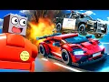 EPIC LEGO Police Chases MASSIVE Car Crashes in the Best of Brick Rigs