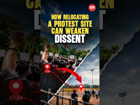 From Dighalipukhuri to Jantar Mantar: What happens when protest sites are relocated? #jantarmantar