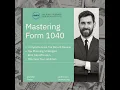 Mastering Form 1040 Comprehensive Tax Return Review and Advanced Strategies