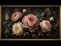 Vintage Flower Paintings for TV 2 Hours Silent Floral Art Display Relaxing Home Decor