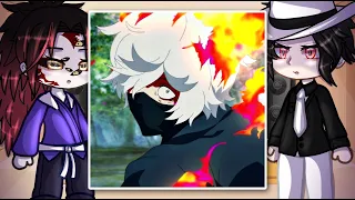 Upper Moons Muzan React To Gabimaru Demon Slayer Gacha Club 