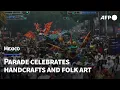 Mexican Alebrijes Parade showcases colorful sculptures ahead of Day of the Dead AFP