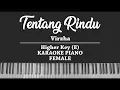 Download Lagu Tentang Rindu - Virzha FEMALE KARAOKE PIANO COVER