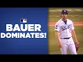 New Dodgers pitcher Trevor Bauer DOMINATES with 1-hit performance