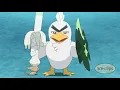 Ash s Farfetch d Evolve and battle with Rinto s Gallade - Pokemon Journeys