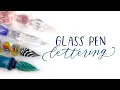 Glass Pen Lettering Tutorial Hand Blown Glass Dip Pens for Calligraphy and Hand Lettering