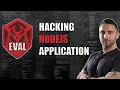 Hacking NodeJS Application with EVAL