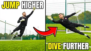 Build Your Goalkeeper Jumping Power in 4 Levels (No Gym)