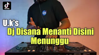 dj di sana menanti disini menunggu remix viral tiktok terbaru 2021 full bass