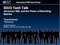 Advanced SQL and the Power of Rewriting Queries