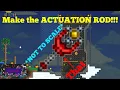 SUPER SIMPLE How to Make the ACTUATION ROD - Terraria