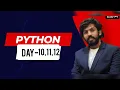 Day-10 11 12 python Nihar dodagatta niihaaarrrr
