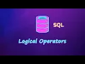 SQL Logical Operator SQL for Data Science 2025