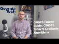 OMSCS Course Guide Graduate Algorithms