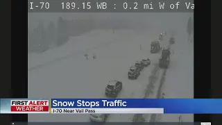 I-70 Closed In Both Directions At Vail Pass