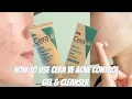 Cerave Acne Control Gel Cleanser Honest Reviews How To Apply Cerave Acne Gel