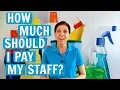 How Much Should You Pay a Cleaning Employee