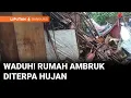 Rumah Semi Permanen di Subang Ambruk Diterjang Hujan Deras dan Angin Kencang | Liputan 6 Bandung