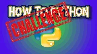 CHARACTER COUNTER How To Python Challenge 1