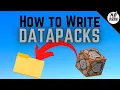 How to Write a Datapack - A Beginners Guide Minecraft 1 19 thru 1 16